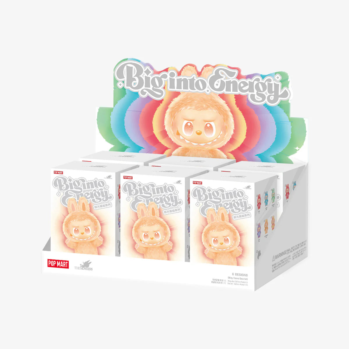 Labubu Big into Energy β Single Pull Sealed (1 of 7 Assorted) Preorder (drops 8/23)