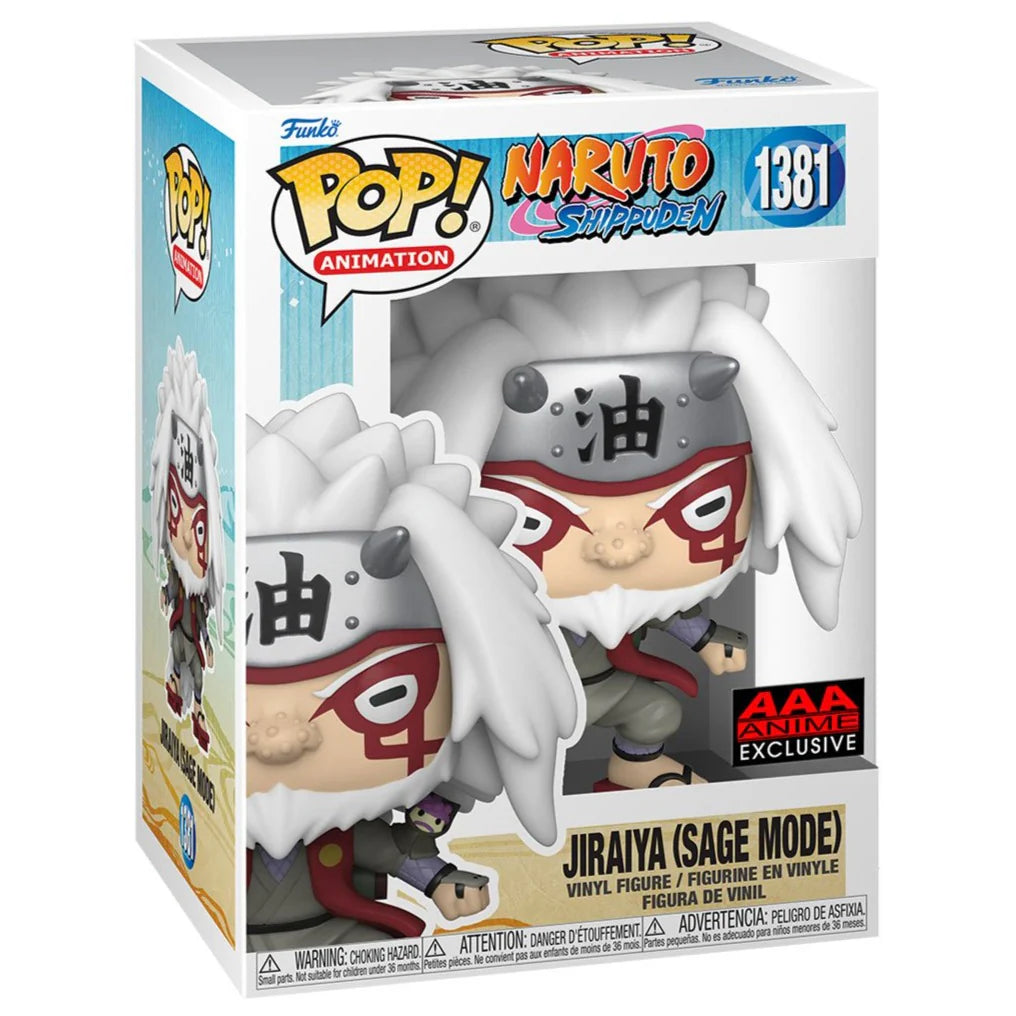 Naruto: Shippuden "Jiraiya" Sage Mode Funko Pop! Vinyl Figure #1381 - AAA Anime Exclusive