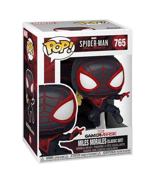Spiderman "Miles Morales" (Classic Suit) Funko Pop! Vinyl Figure #765