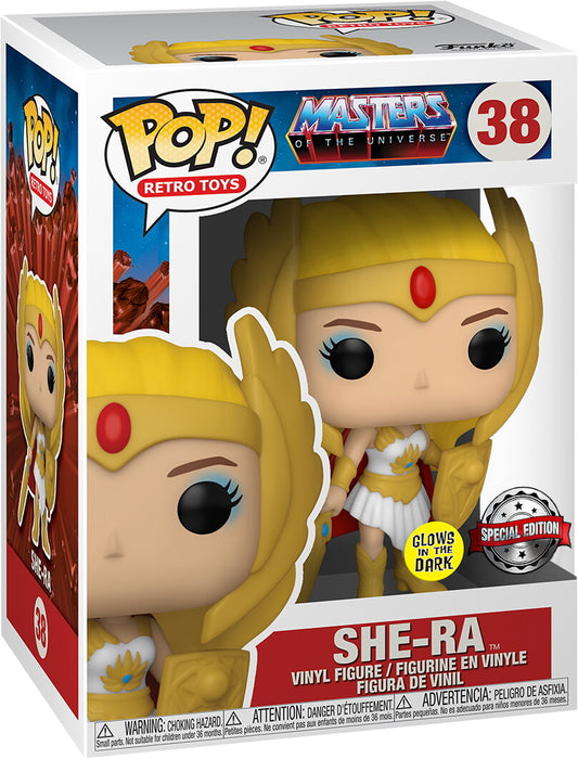 Masters of the Universe "She-Ra" Special Edition Glow in the Dark Funko Pop! Vinyl Figure #38