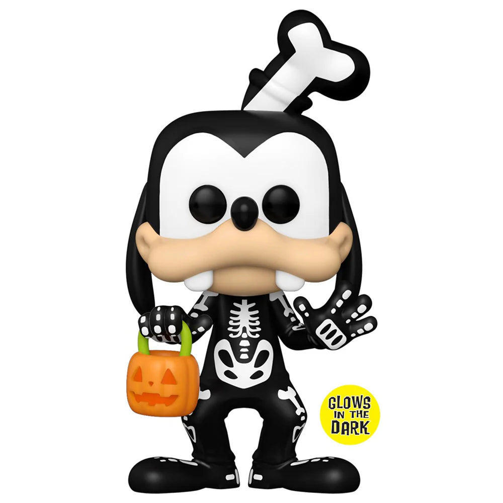 Disney "Skeleton Goofy" Glow-in-the-Dark Funko Pop! Vinyl Figure #1221 - Entertainment Earth Exclusive