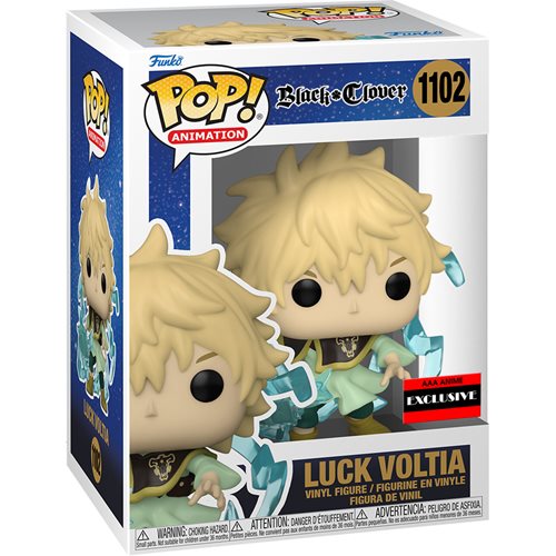 Black Clover "Luck Voltia" Funko Pop! Vinyl Figure #1102 - AAA Anime Exclusive