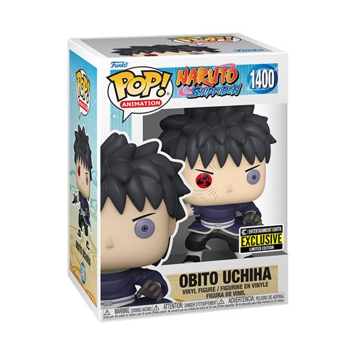 Naruto "Obito Uchiha" Unmasked Funko Pop! Vinyl Figure #1400 - Entertainment Earth Exclusive