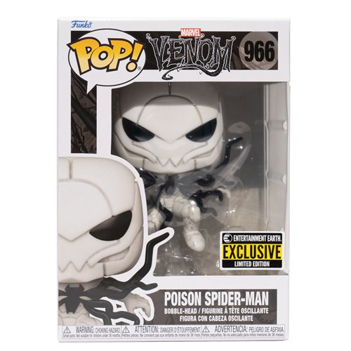 Venom Poison Spider-Man Entertainment Earth Exclusive Funko Pop Vinyl #966
