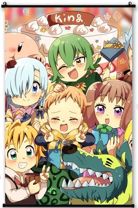 Seven Deadly Sins Scroll
